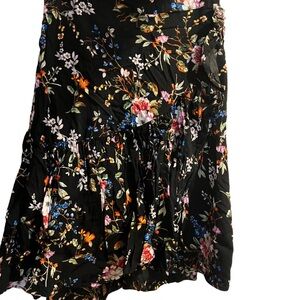 a new day Vibrant Floral Mini Skirt